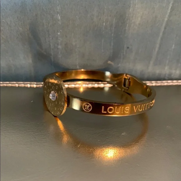 Louis Vuitton Gold-Tone Bracelet